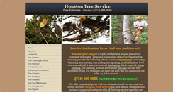 Desktop Screenshot of houstontreeservice.org